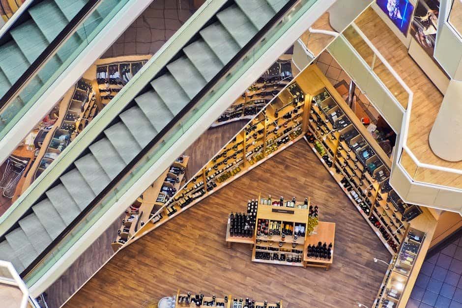 Retail store interior